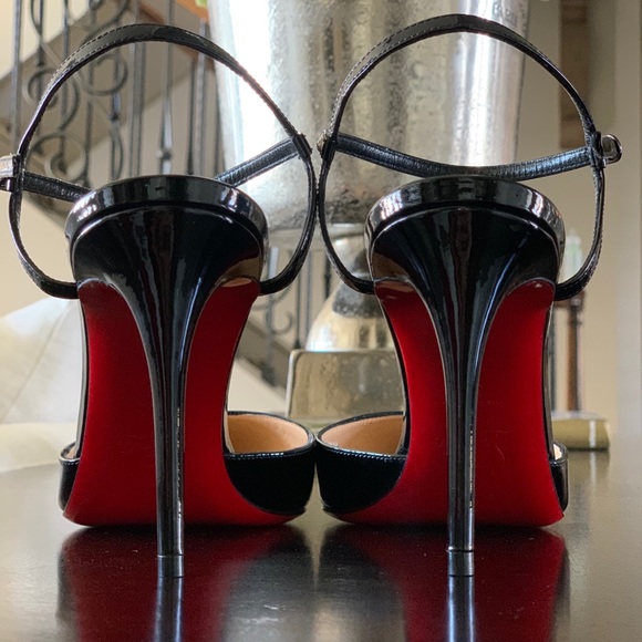 NEW Christian Louboutin ankle strap heels - Picture 2 of 7